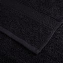RĘCZNICZKI PREMIUM SOLUND 2 SZT. CZARNE 30X30CM 600 G/CM²