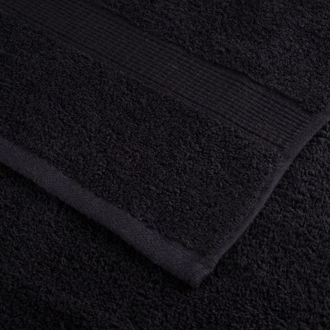 RĘCZNICZKI PREMIUM SOLUND 2 SZT. CZARNE 30X30CM 600 G/CM²