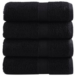 RĘCZNICZKI PREMIUM SOLUND 4 SZT. CZARNE 30X30CM 600 G/CM²