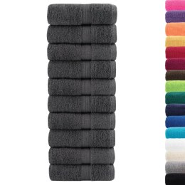 RĘCZNICZKI PREMIUM SOLUND 10 SZT. ANTRACYTOWE 30X50CM