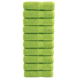 RĘCZNICZKI PREMIUM SOLUND 10 SZT. ZIELONE 30X50CM 600 G/CM²