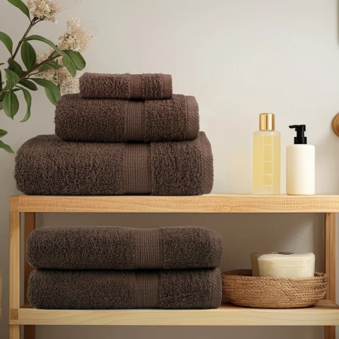 RĘCZNICZKI PREMIUM SOLUND 2 SZT. BRĄZOWE 30X30CM 600 G/CM²