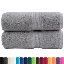 RĘCZNICZKI PREMIUM SOLUND 2 SZT. SZARE 30X30CM 600 G/CM²