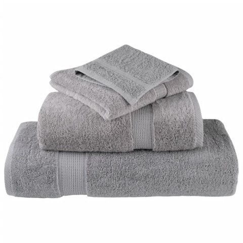 RĘCZNICZKI PREMIUM SOLUND 2 SZT. SZARE 30X30CM 600 G/CM²