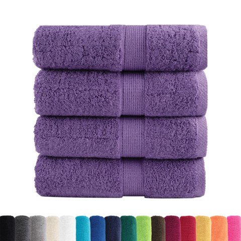 RĘCZNICZKI PREMIUM SOLUND 4 SZT. FIOLETOWE 30X30CM