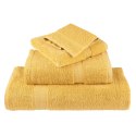 RĘCZNICZKI PREMIUM SOLUND 4 SZT. ZŁOTE 30X30CM 600 G/CM²