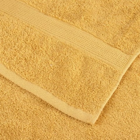 RĘCZNICZKI PREMIUM SOLUND 4 SZT. ZŁOTE 30X30CM 600 G/CM²