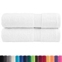 RĘCZNIKI PREMIUM SOLUND 2 SZT. BIAŁE 50X100CM 600 G/CM²