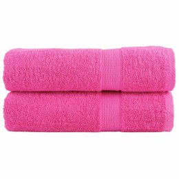 RĘCZNIKI PREMIUM SOLUND 2 SZT. RÓŻOWE 50X100CM 600 G/CM²