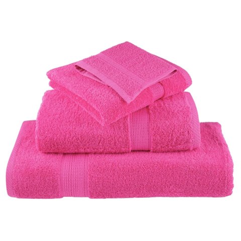 RĘCZNIKI PREMIUM SOLUND 2 SZT. RÓŻOWE 50X100CM 600 G/CM²
