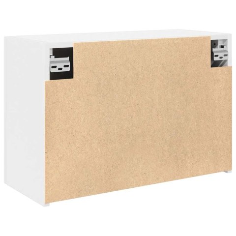 WISZĄCA SZAFKA ŁAZIENKOWA BIAŁA 60X25X40CM