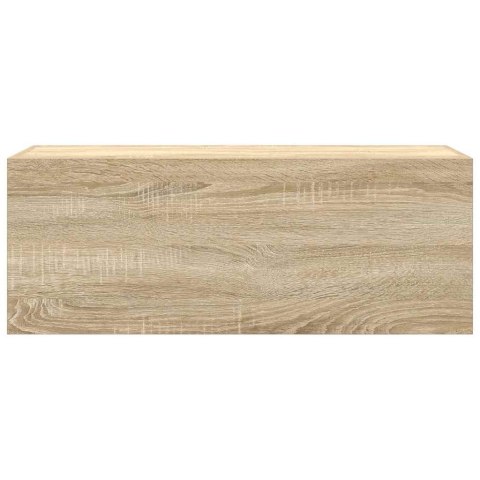 WISZĄCA SZAFKA ŁAZIENKOWA DĄB SONOMA 80X25X30CM