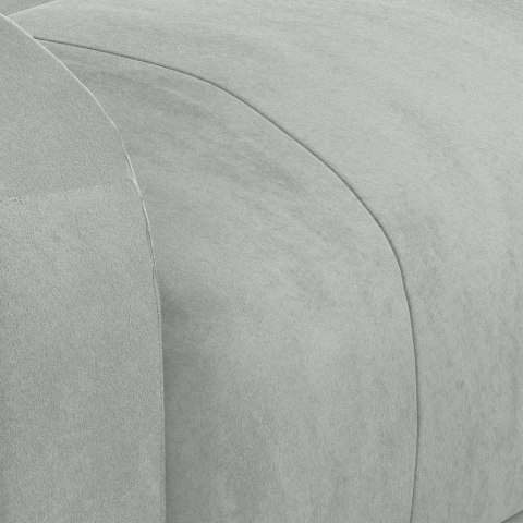 ELEKTRYCZNY FOTEL MASUJĄCY JASNOSZARY AKSAMITNE