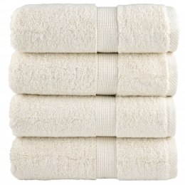 RĘCZNICZKI PREMIUM SOLUND 4 SZT. KREMOWE 30X50CM 600 G/CM²