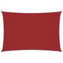PROSTOKĄTNY ŻAGIEL OGRODOWY TKANINA OXFORD 3X5M CZERWONY
