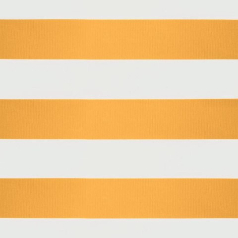 ZWIJANA MARKIZA ŻÓŁTO-BIAŁA 4X3M TKANINA I ALUMINIUM