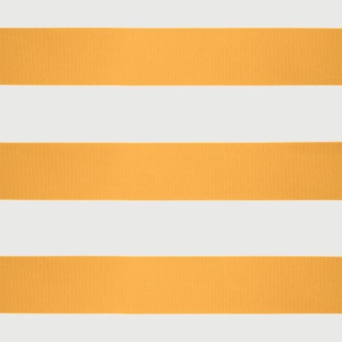 ZWIJANA MARKIZA ŻÓŁTO-BIAŁA 4,5X3M TKANINA I ALUMINIUM