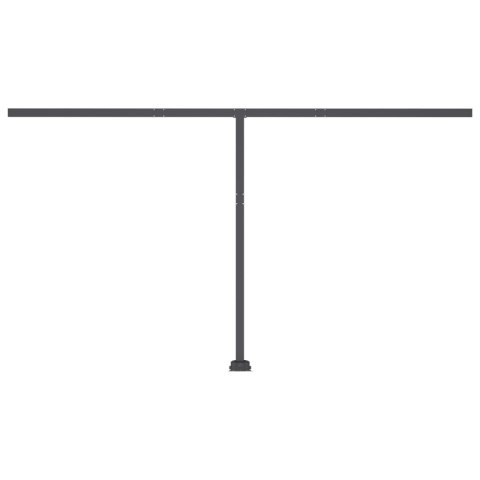 WOLNOSTOJĄCA RĘCZNIE ZWIJANA MARKIZA 400X350 CM KREMOWA