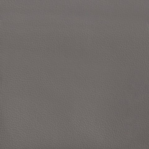 ZAGŁÓWEK USZAK SZARY 83X23X78/88CM SZTUCZNA SKÓRA