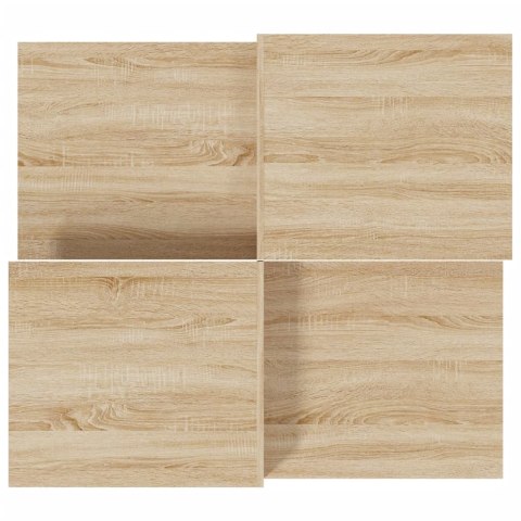 STOLIKI KAWOWE 2 SZT. DĄB SONOMA