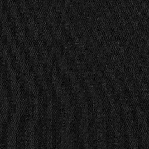 ZAGŁÓWEK USZAK CZARNY 203X23X118/128CM TKANINA