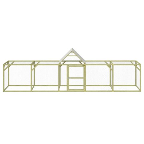 KLATKA DLA KURCZĄT 500X100X150CM IMPREGNOWANE DREWNO SOSNOWE