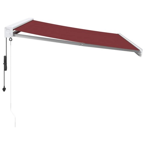 AUTOMATYCZNIE ZWIJANA MARKIZA BURGUNDOWA 350X250CM