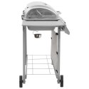 GRILL GAZOWY Z 6 PALNIKAMI SREBRNY