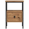 SZAFKA NOCNA DĄB ARTISAN 34X36X50CM