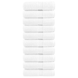 RĘCZNICZKI PREMIUM SOLUND 10 SZT. BIAŁE 30X30CM 600 G/CM²