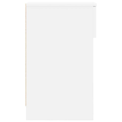 SZAFKA NOCNA Z SZUFLADĄ BIAŁA 20X36X60CM