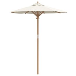 PARASOL OGRODOWY KREMOWY 180X230CM Z BAMBUSA