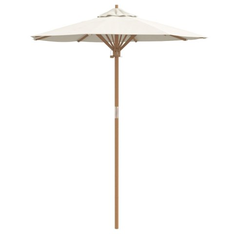 PARASOL OGRODOWY KREMOWY 180X230CM Z BAMBUSA