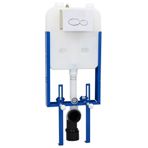 UKRYTA RAMKA MONTAŻOWA Z PODWÓJNYM SPŁUKIWANIEM ZE STALI