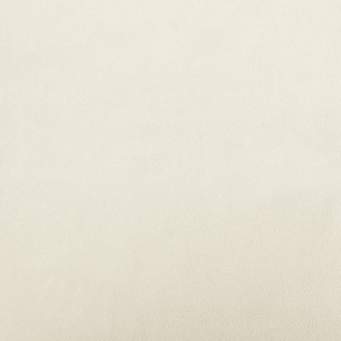 VidaXL Sofa dziecięca z podnóżkiem, kremowa, 100x50x30 cm, aksamit