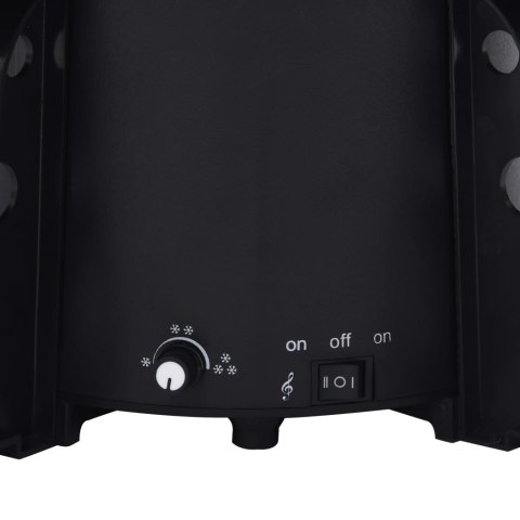 CHOINKA SYPIĄCA ŚNIEGIEM PODSTAWA PARASOLOWA CZARNA 190CM