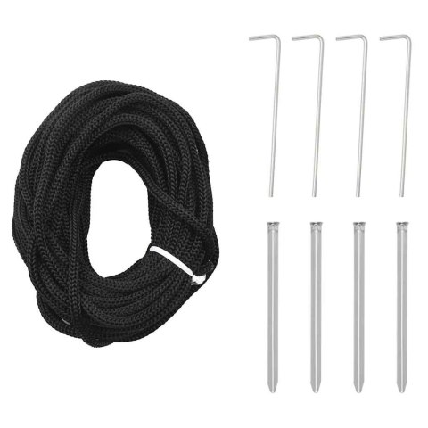 CHOINKA STOŻKOWA 3000 CIEPŁYCH BIAŁYCH LED 230X800CM Z MASZTEM