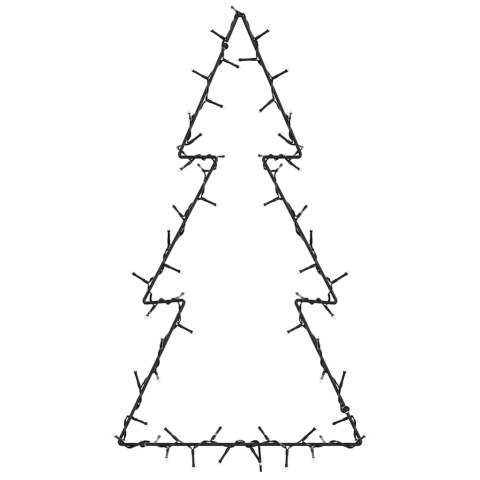 LAMPKI ŚWIĄTECZNE CHOINKA SYLWETKA 80 LED