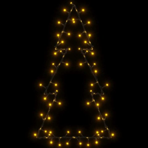 LAMPKI ŚWIĄTECZNE CHOINKA SYLWETKA 80 LED