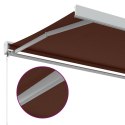 RĘCZNIE ZWIJANA MARKIZA BURGUNDOWA 300X250CM