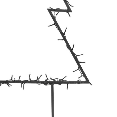 ŚWIĄTECZNA CHOINKA NA SZPIKULCACH 115 LED 90CM