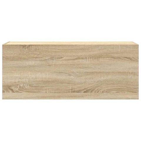 WISZĄCA SZAFKA ŁAZIENKOWA DĄB SONOMA 100X25X40CM