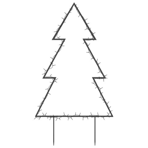 ŚWIĄTECZNA CHOINKA NA SZPIKULCACH 80 LED 60CM