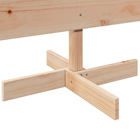 DREWNIANA CHOINKA DO UDEKOROWANIA 180CM LITE DREWNO SOSNOWE