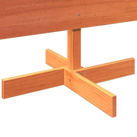 DREWNIANA CHOINKA DO UDEKOROWANIA BRĄZOWA 180CM SOSNOWA