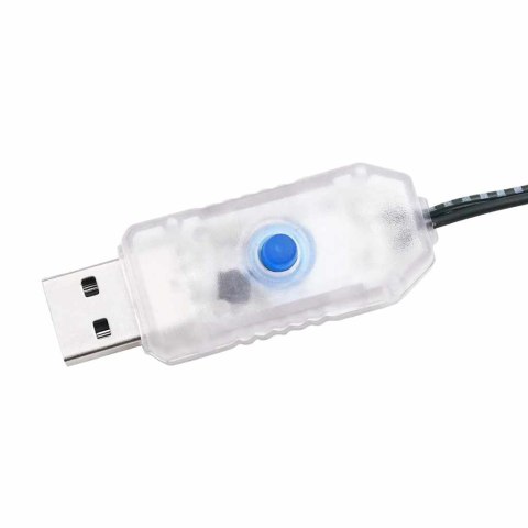 OZDOBA ŚWIĄTECZNA LED W KSZTAŁCIE CHOINKI 200 LED 98X150CM