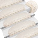 NAKŁADKI NA SCHODY 10 SZT. 65X21X4CM BIAŁE