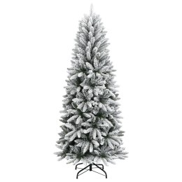 Sztuczna choinka pokryta śniegiem 210 cm PVC i PE