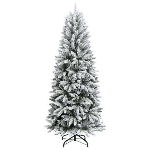 Sztuczna choinka pokryta śniegiem 210 cm PVC i PE