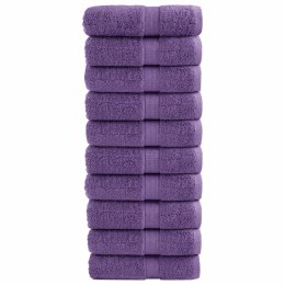 RĘCZNICZKI PREMIUM SOLUND 10 SZT. FIOLETOWE 30X50CM